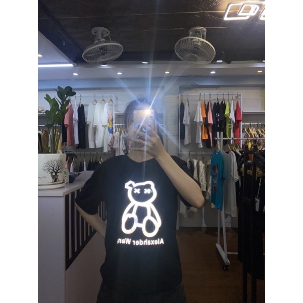 Áo phông nữ, áo thu nữ form rộng phản quang chất cotton thái cực mát tay lỡ năng động | BigBuy360 - bigbuy360.vn