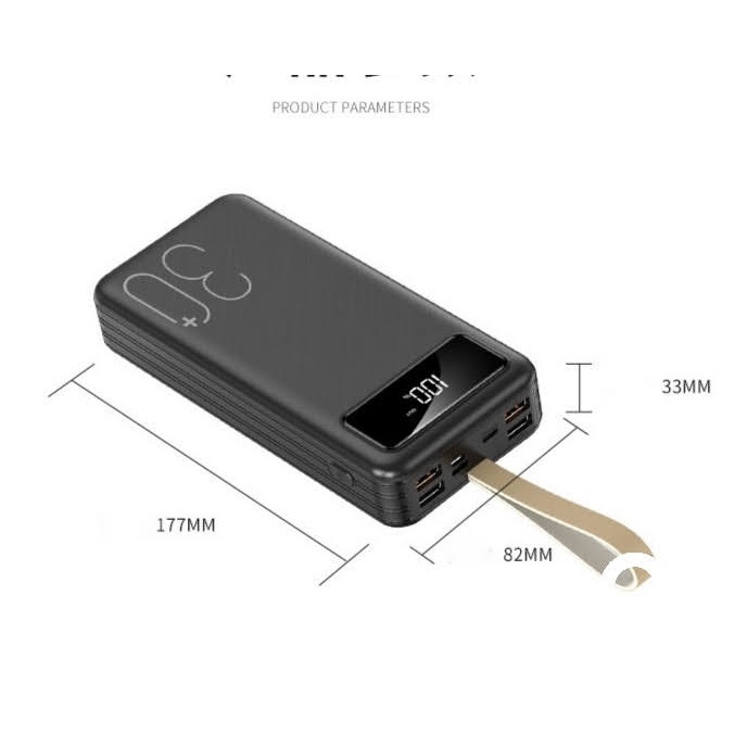 [Mã 153ELSALE2 giảm 7% đơn 300K] Pin Sạc Dự Phòng YM-318 Dung Lượng Lớn 30000 mAh 4 Cổng Ra