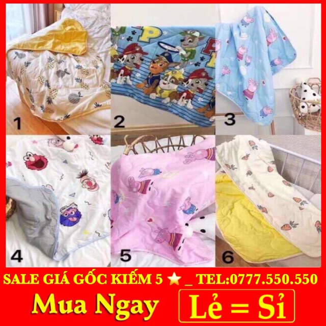 CHĂN ĐŨI ĐẮP HÈ THU CHO BÉ