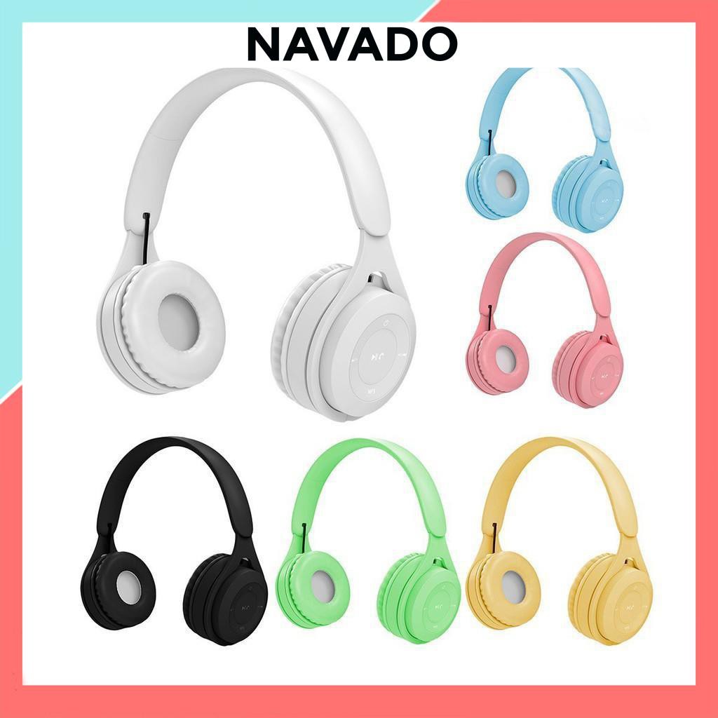 Tai Nghe Bluetooth 5.0 Chụp Tai có micro Headphone không dây thời trang dễ thương Y08