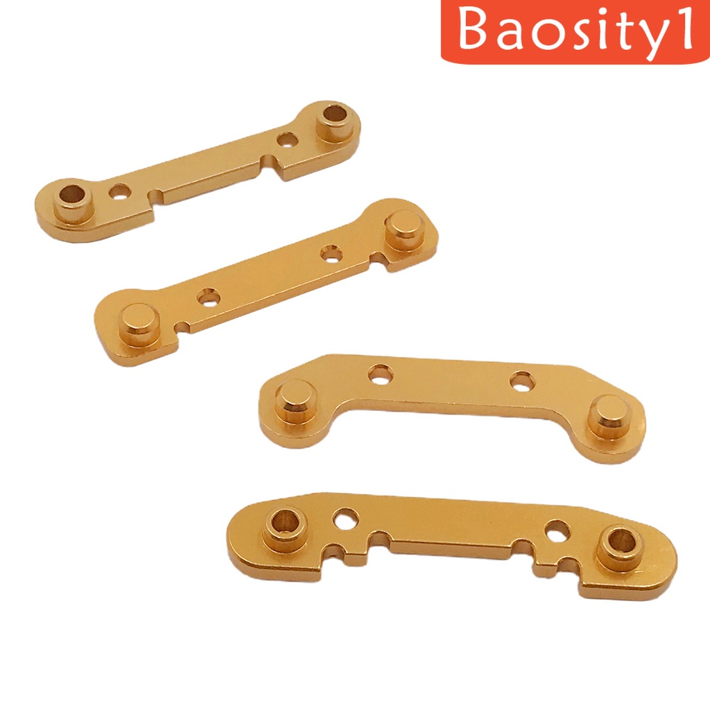 Bộ 4 Cánh Tay Xoay Thay Thế Bằng Kim Loại Nâng Cấp Cho Mô Hình Xe Hơi Điều Khiển Từ Xa Wltoys 1: 14 144001