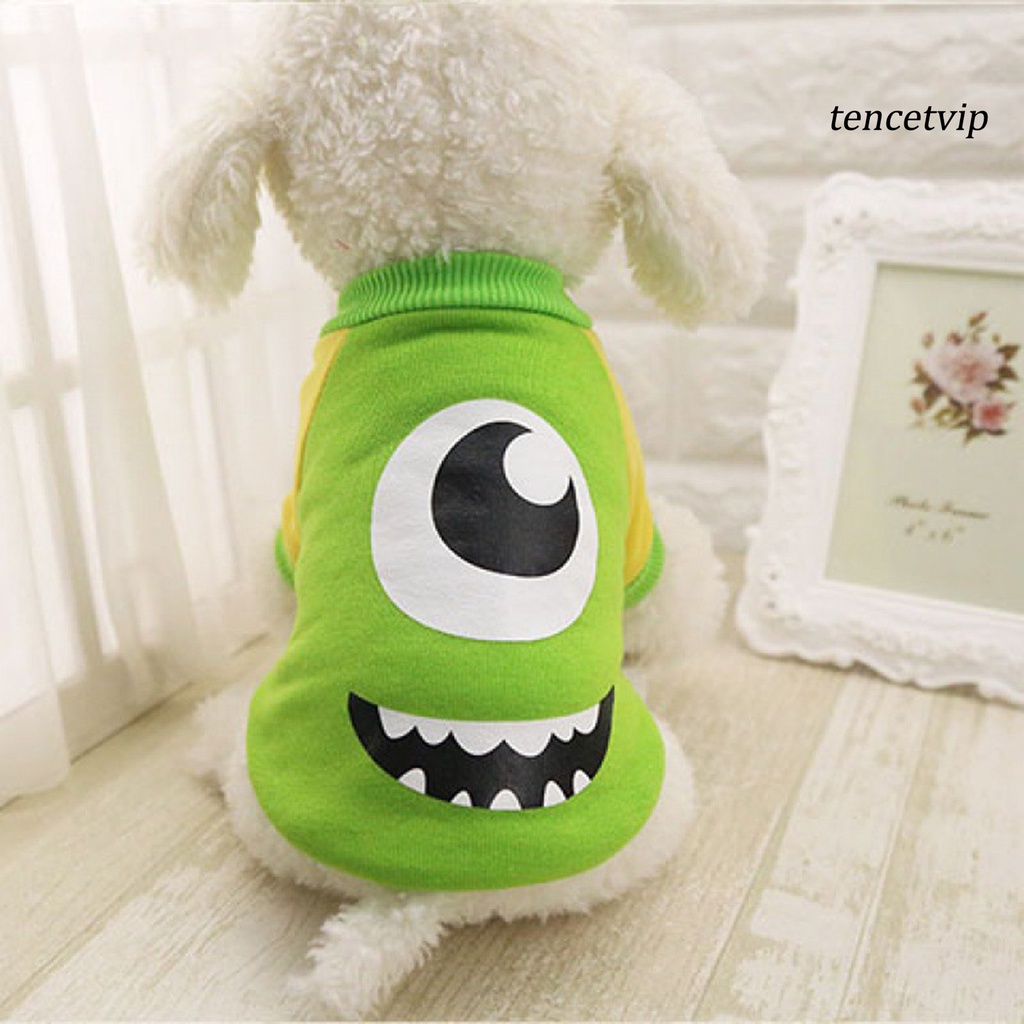 Áo hoodie in họa tiết hoạt hình dễ thương xinh xắn thời trang mùa thu cho thú cưng