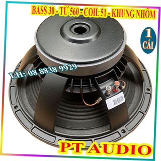 Củ loa rời bass 30 khung nhôm martin từ 156 côn 51 gân vải cao cấp - giá 1 chiếc
