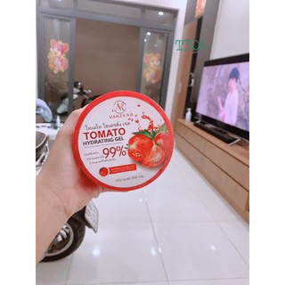 Gel Dưỡng Ẩm, Dịu Mát, Trắng Da Chiết Xuất 99% Cà Chua - Farm Stay Tomato Moisture Soothing Gel 300ml