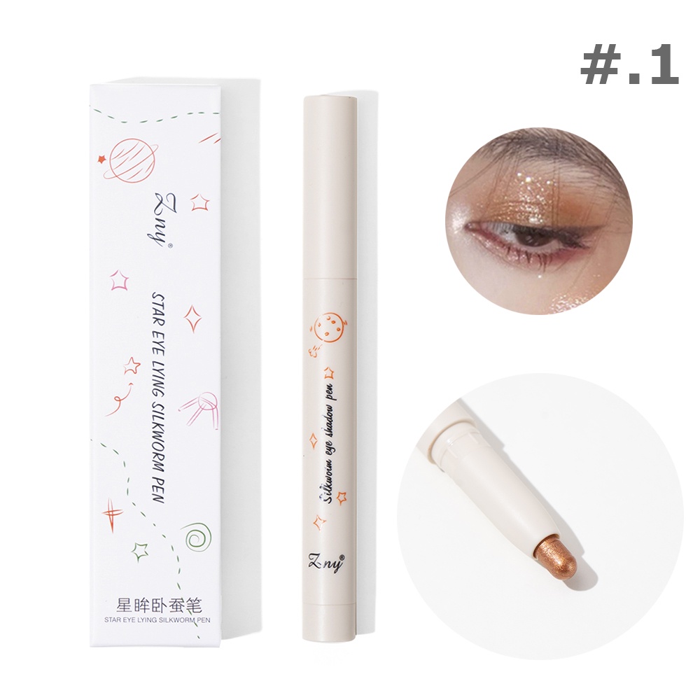 [Hàng mới về] Bút kẻ mắt 5 màu sắc tùy chọn lấp lánh thời trang dành cho nữ