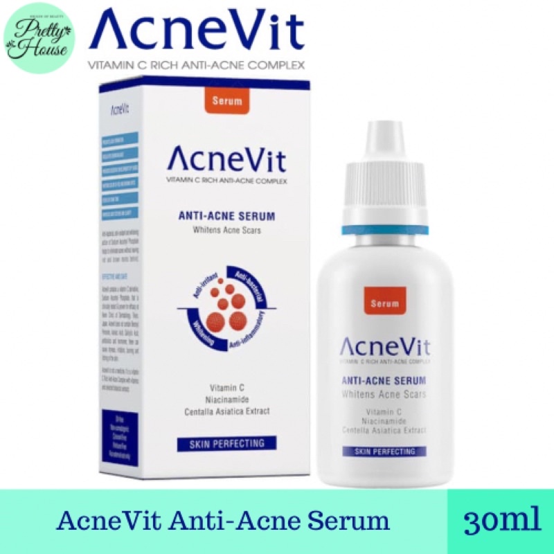 Tinh chất dưỡng sáng, ngừa mụn AcneVit Anti-Acne Serum 30ml
