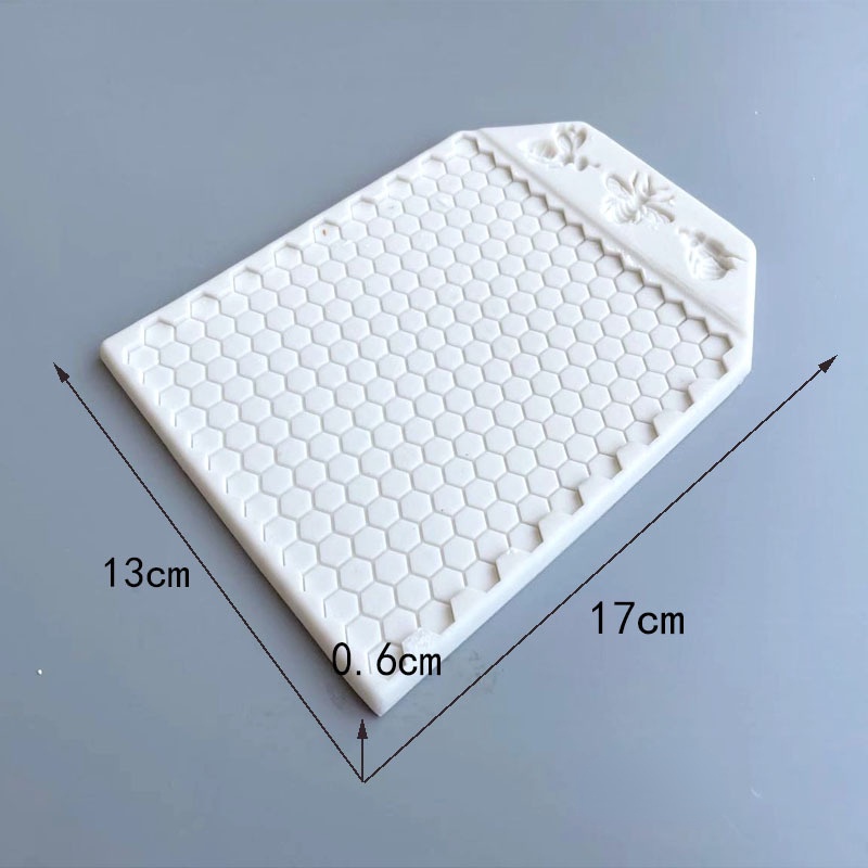 Khuôn Silicone Tạo Hình Tổ Ong Trang Trí Bánh