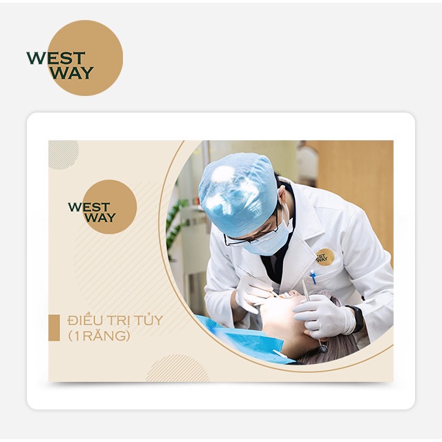Hồ Chí Minh [Evoucher] Dịch vụ Điều trị tủy (1 răng) tại Westway Dental