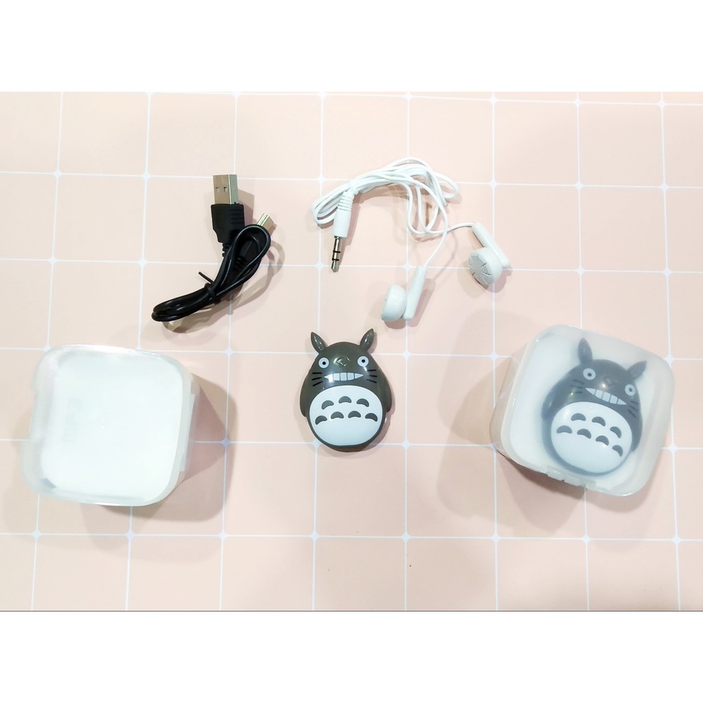 Máy MP3 totoro kèm tai nghe