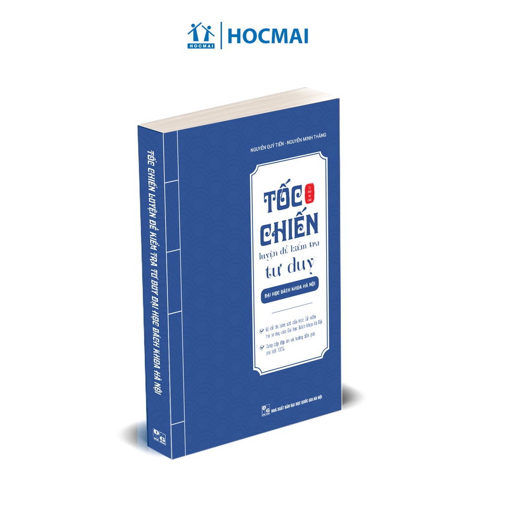 Sách-Tốc chiến luyện đề đánh giá tư duy-Theo cấu trúc đề thi của Đại học Bách Khoa Hà Nội