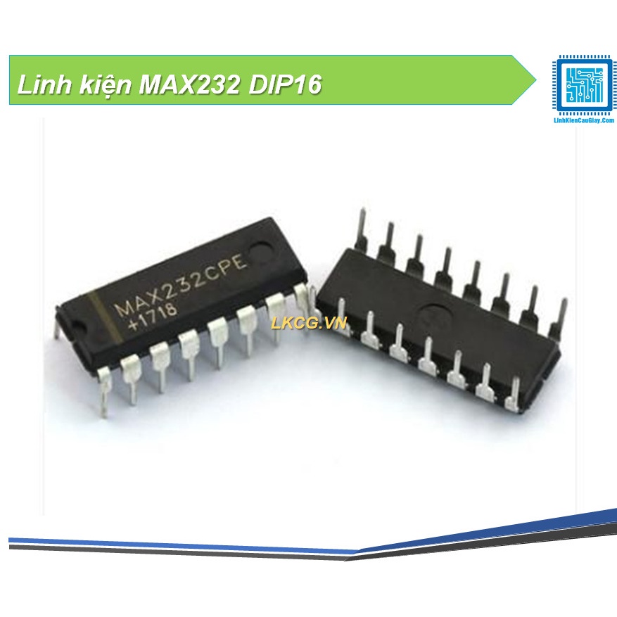 Linh kiện MAX232 DIP16