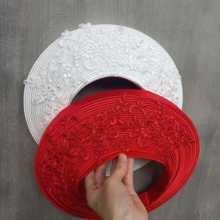Có sẵn khăn xếp cô dâu 25 tầng