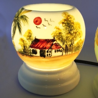 Đèn xông tinh dầu gốm Bát Tràng