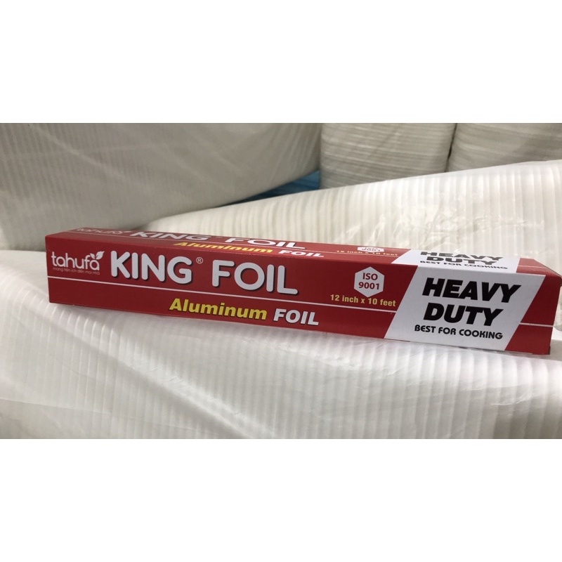 Giấy bạc Kingfoil cuộn nhỏ, nướng thực phẩm, nướng thịt, nướng cá,nướng hải sản 30cm