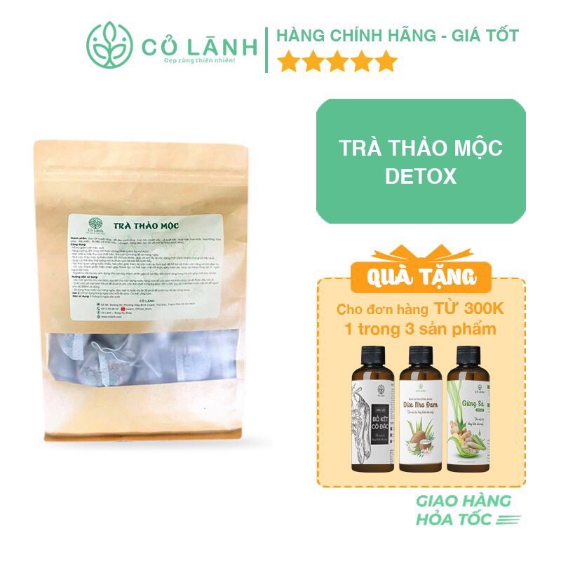 Trà Thảo Mộc Cỏ Lành giảm cân, đẹp da