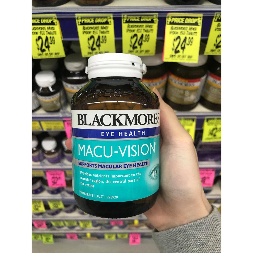 Viên Uống Blackmores Macu-Vision 150V