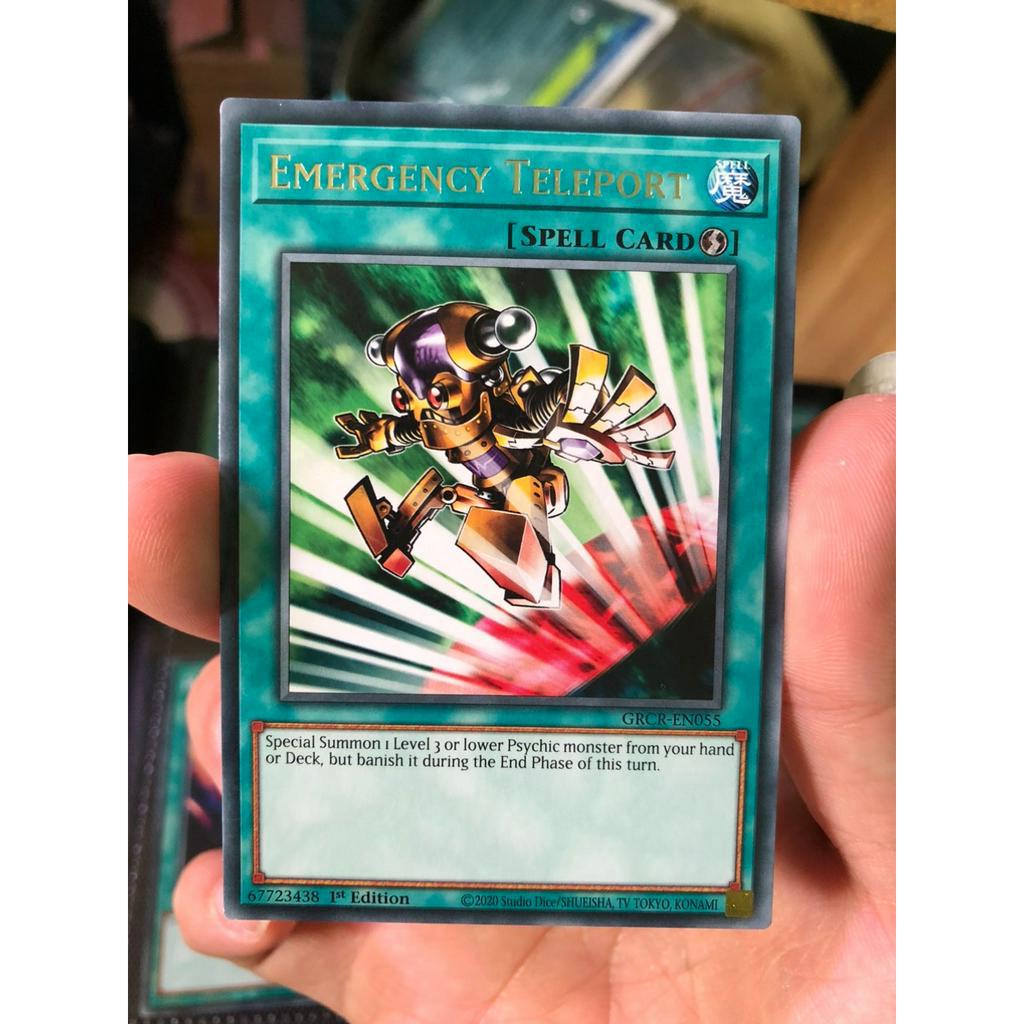 Emergency Teleport - GRCR-EN055 - Rare 1st Edition
