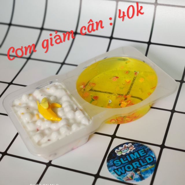 SLIME 2 NGĂN - CƠM GIẢM CÂN