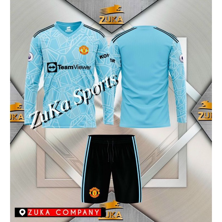 Bộ Quần Áo bóng đá dài tay CLB MU  Manchester United 2021-2022( cam ket y hình)