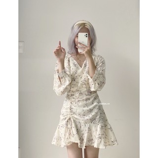Đầm hoa dây rút