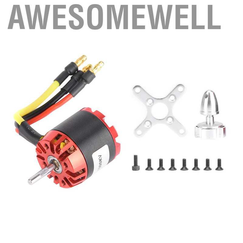 Awesomewell N2830 1300KV RC Motor External Rotor Brushless for A2212 4-axis Aircraft