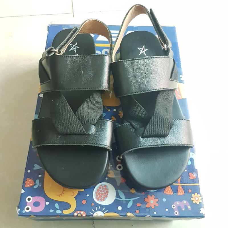 [DA THẬT] SANDAL CHO BÉ DA THẬTsize 33