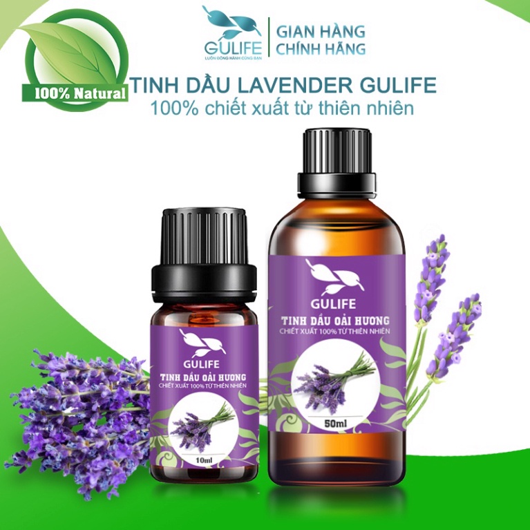 Tinh Dầu Thiên Nhiên Cao Cấp Lifecare - Sả Chanh, Hoa Anh Thảo, Lavender, Cam Ngọt, Tuylip, Dầu Tràm, Bạc Hà, Tràm Gió