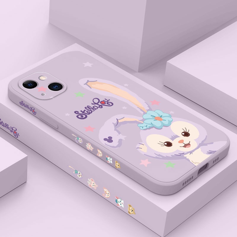 Ốp Lưng Silicone Hình Thỏ Dễ Thương Cho IPhone 13 12 Mini Pro Max