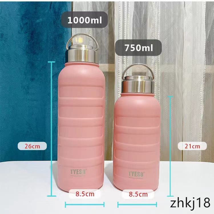 Bình Nước Giữ Nhiệt 270ML / 360ML / 750ML / 1000ML Bằng Thép Không Gỉ