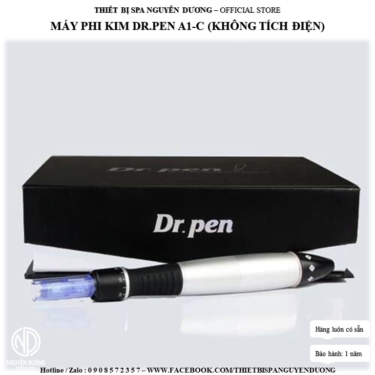 Máy Phi Kim (Lăn Kim) Dr.Pen A1-C (Không Tích Điện)