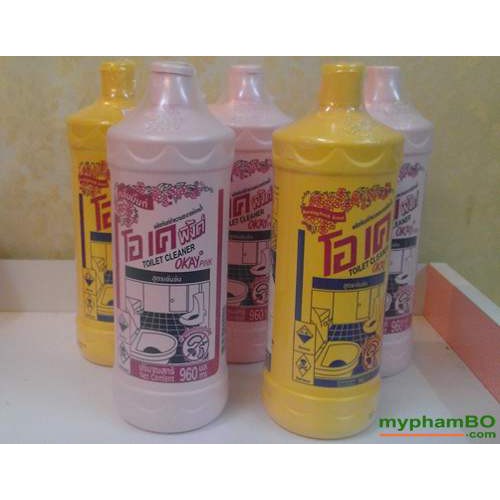 Nước tẩy rửa toilet Okay Pink 960ml Thái Lan