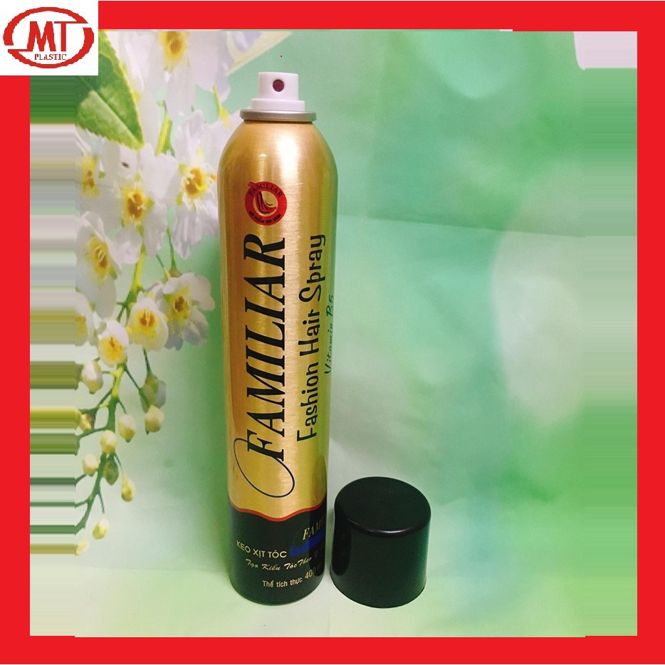 keo xịt tóc familiar fashion hair spray size to 400ml