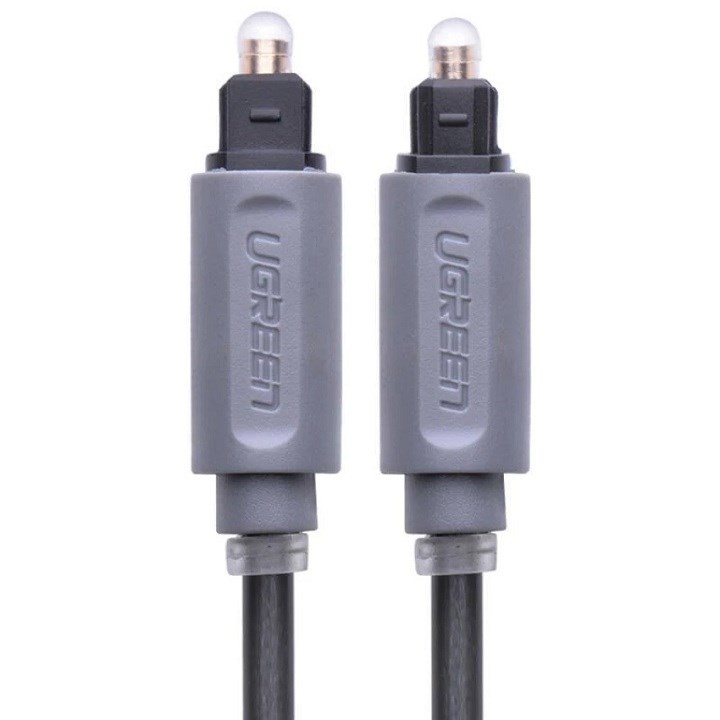 Cáp Audio Quang 1.5M Ugreen 10769 (Optical Toslink Cable) Hàng Chính Hãng - Cáp Quang Âm Thanh