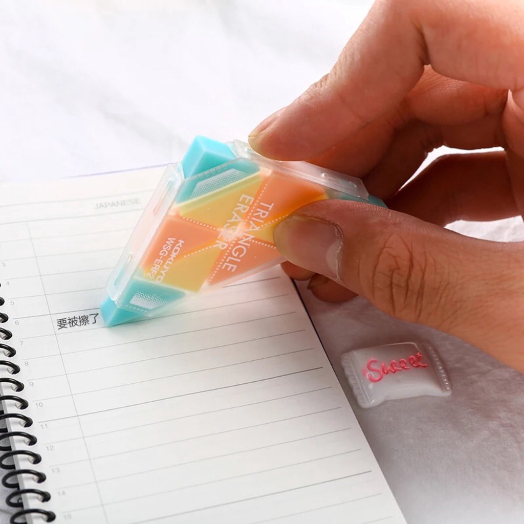 Cục Tẩy Hình Tam Giác Sáng Tạo Dành Cho Học Sinh