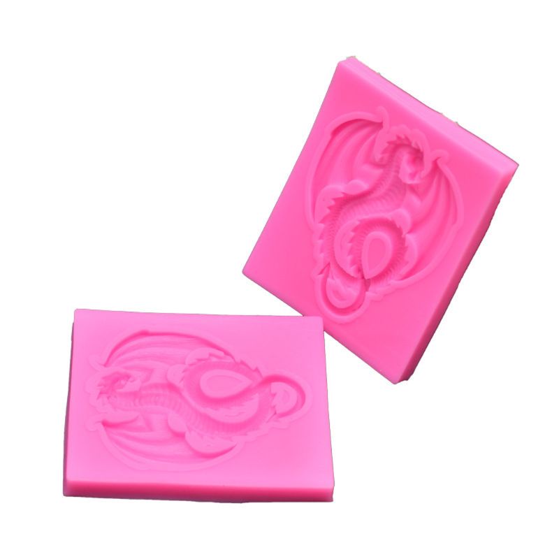 Khuôn silicone làm bánh kẹo hình rồng bay
