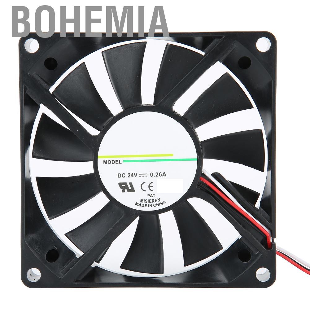 Hộp Tản Nhiệt Làm Mát Máy Tính Phong Cách Bohemia Dc12V 4800rpm 80x80mm