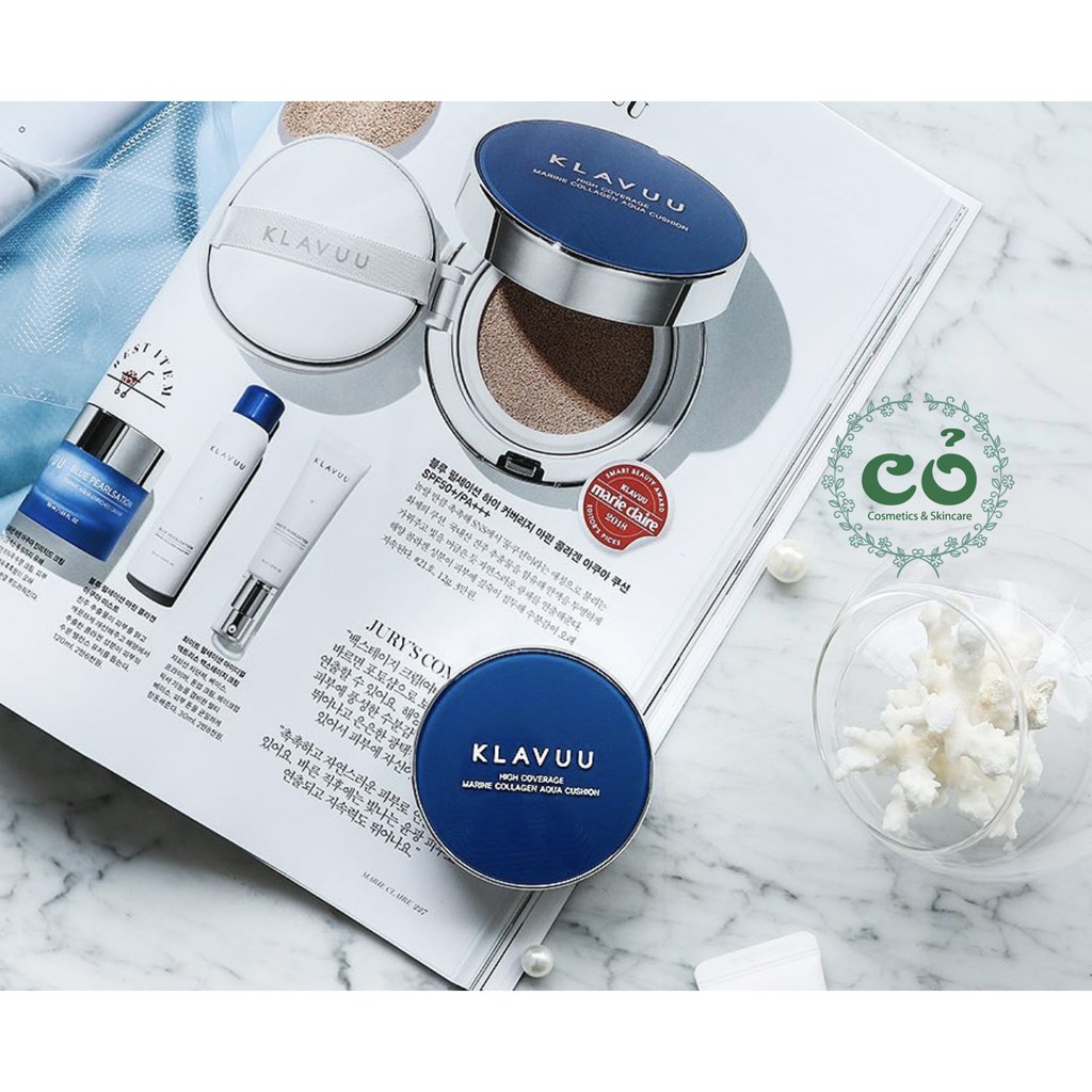 Phấn nước Klavuu Cushion Pearlsation Hight Coverage | BigBuy360 - bigbuy360.vn