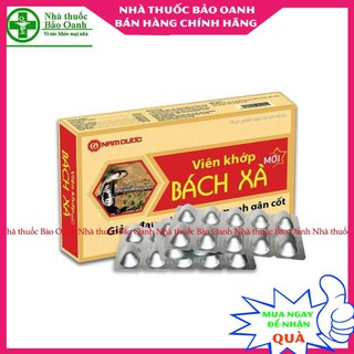 Viên khớp bách xà hộp 3 vỉ x 10 viên