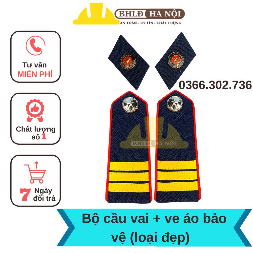 Bộ cầu vai + ve áo bảo vệ