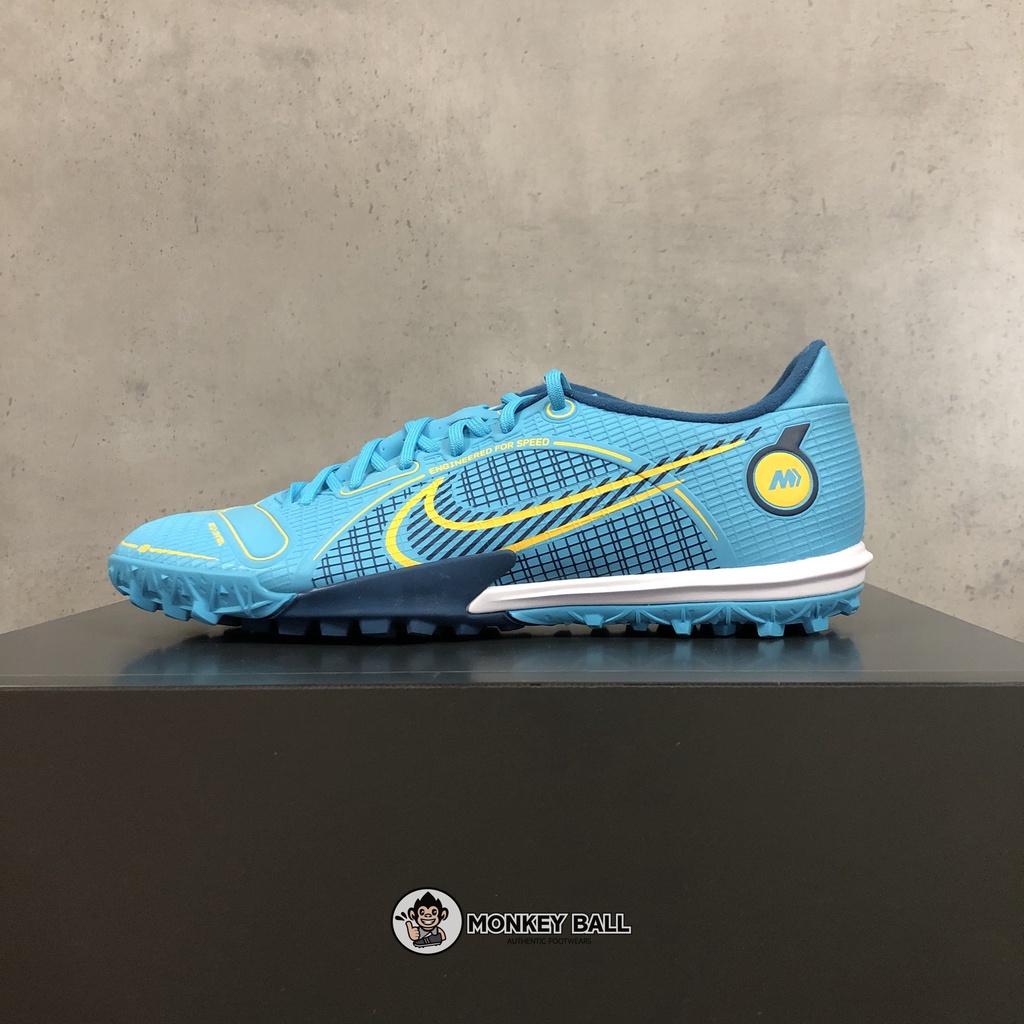[CHÍNH HÃNG] Giày đá bóng Nike Mercurial Vapor 14 Academy "Blueprint" TF - DJ2879-484 - Xanh ngọc
