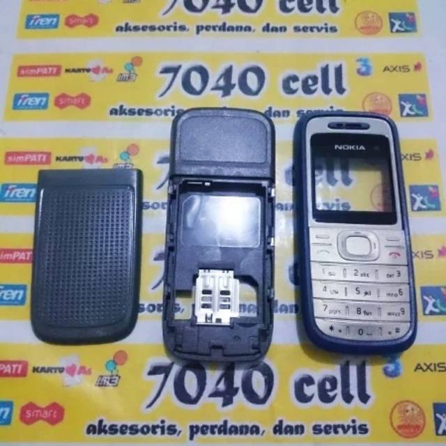 Ốp Lưng Họa Tiết Xương Độc Đáo Cho Nokia 1200 1208 1209 Plus