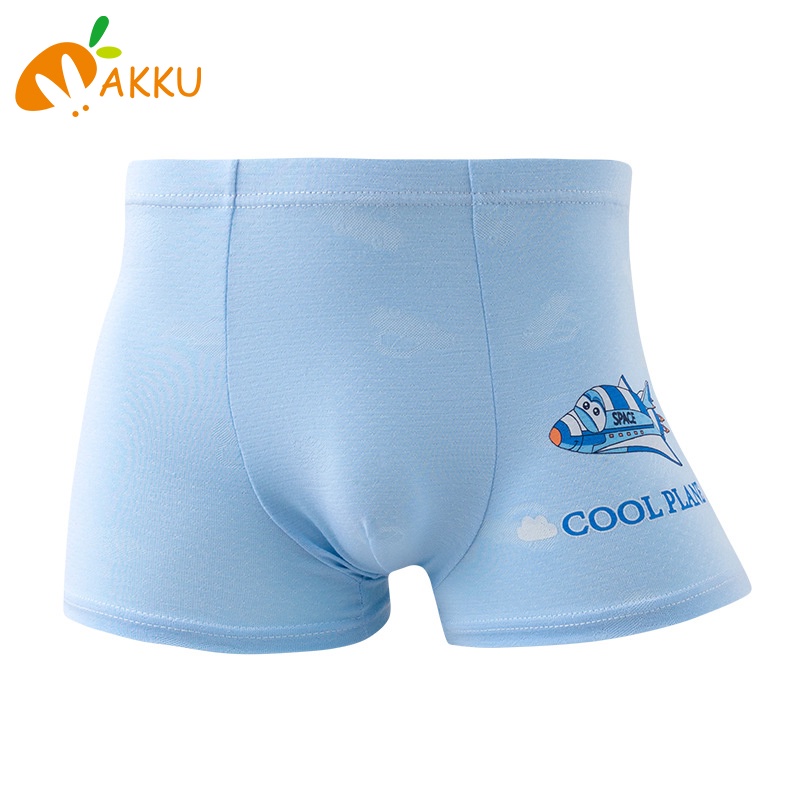 Quần Lót Boxer Vải Cotton Phối Lưới Thiết Kế Thoải Mái Cho Bé Trai