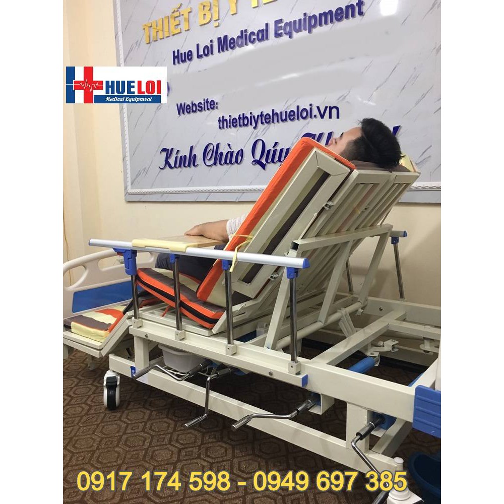 GIƯỜNG Y TẾ CÓ VỈA CHỐNG TRƯỢT CAO CẤP