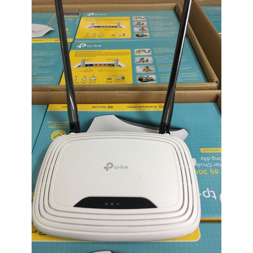 [TP-Link Sale] Bộ Phát Wifi TP-Link 841N - phát sóng cực khoẻ, phủ sống rộng, ổn định - Fukisi