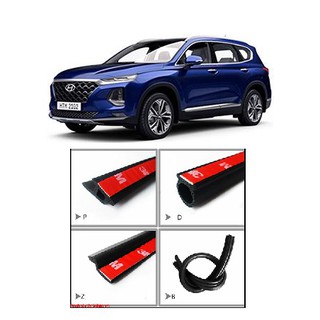 Bộ gioăng cao su chống bụi , chống ồn cho Huyndai Santafe