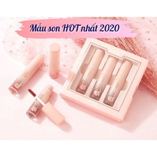 Set 3 cây son kem HIH - son 3 màu HIH