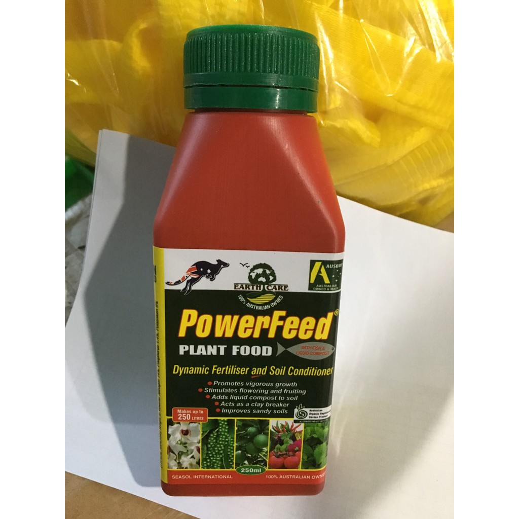 PowerFeed Phân cá Úc không hôi lọ 250ml