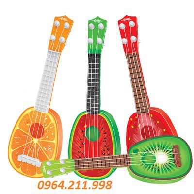 đàn ukelele hoa quả 35cm
