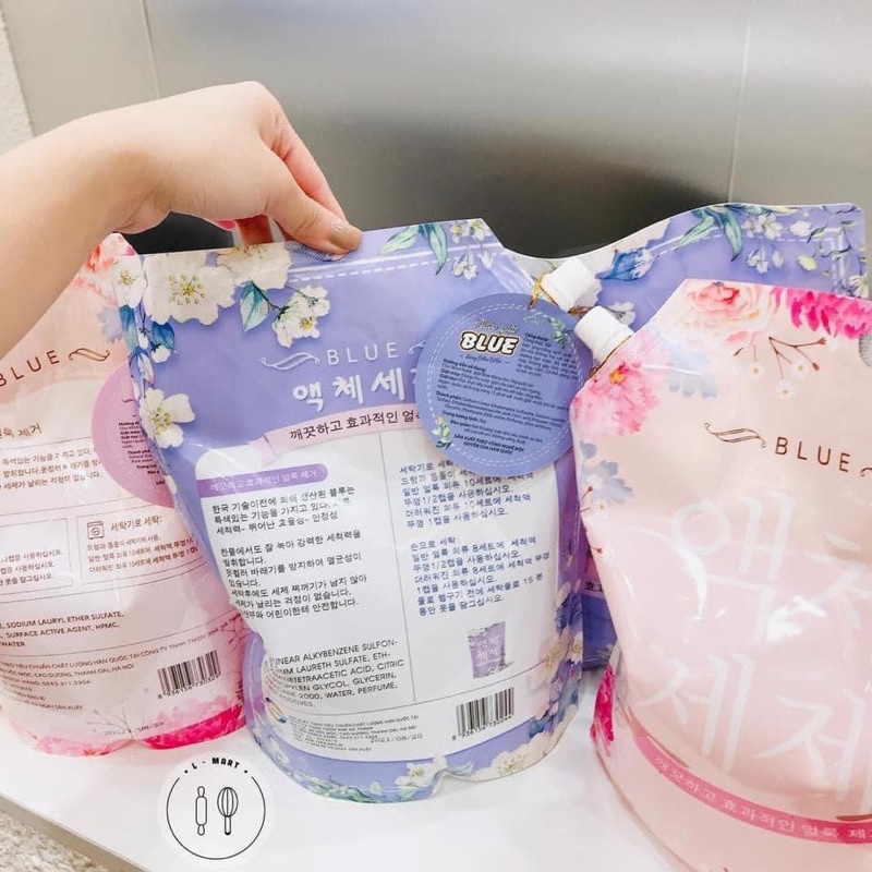 Nước giặt Blue siêu thơm túi 2kg 🔝FREESHIP