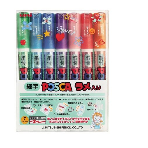 Bộ bút marker Posca, các loại 3M/5M